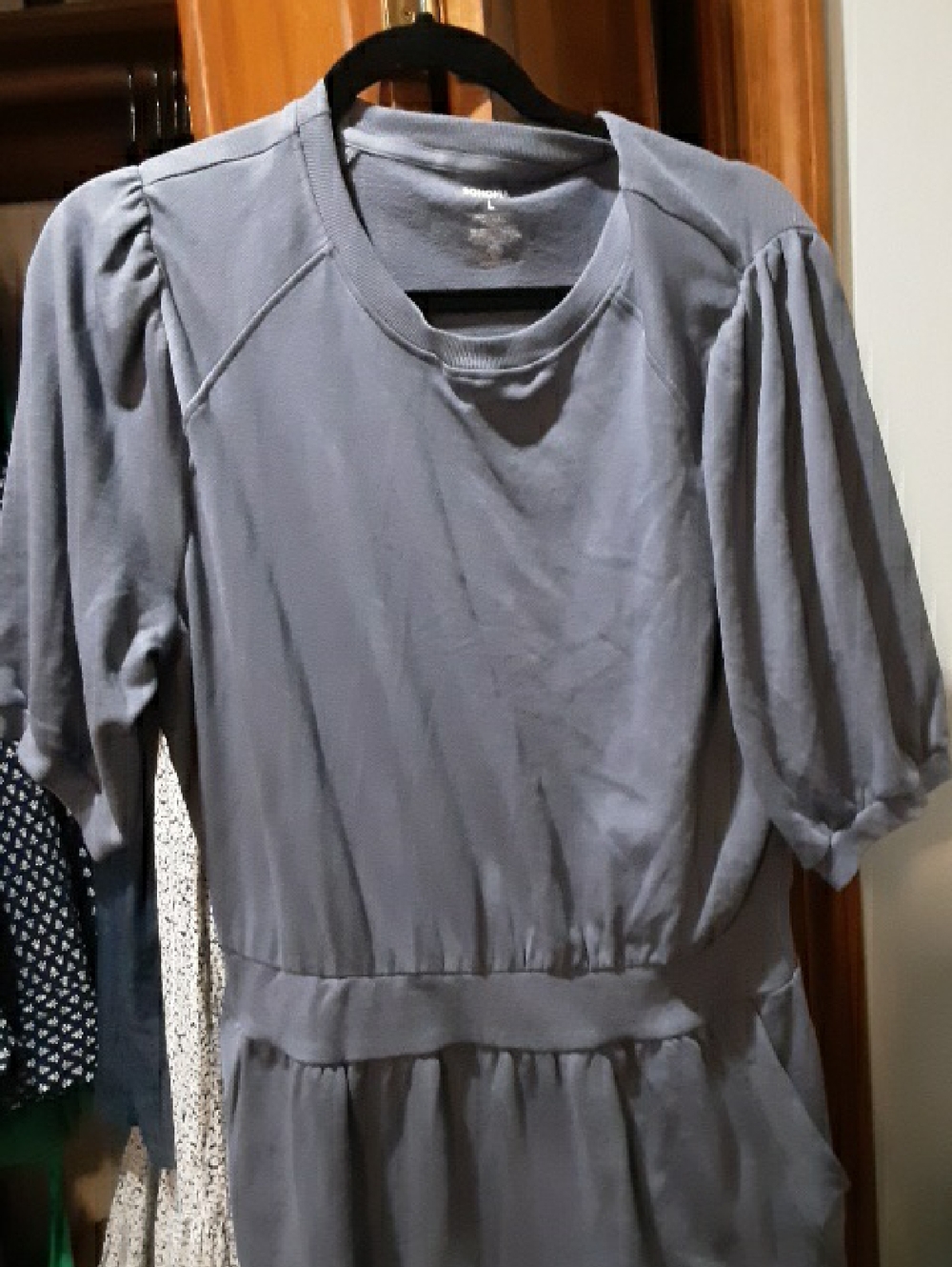 Sonoma Heather Gray dress  with Crew Neck